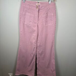 Anthropologie Maeve Full Length Wide Leg Pants Size 30